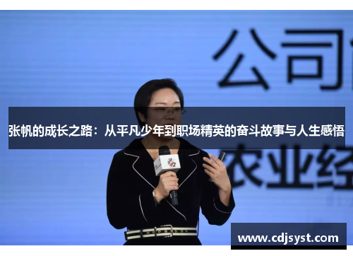张帆的成长之路：从平凡少年到职场精英的奋斗故事与人生感悟